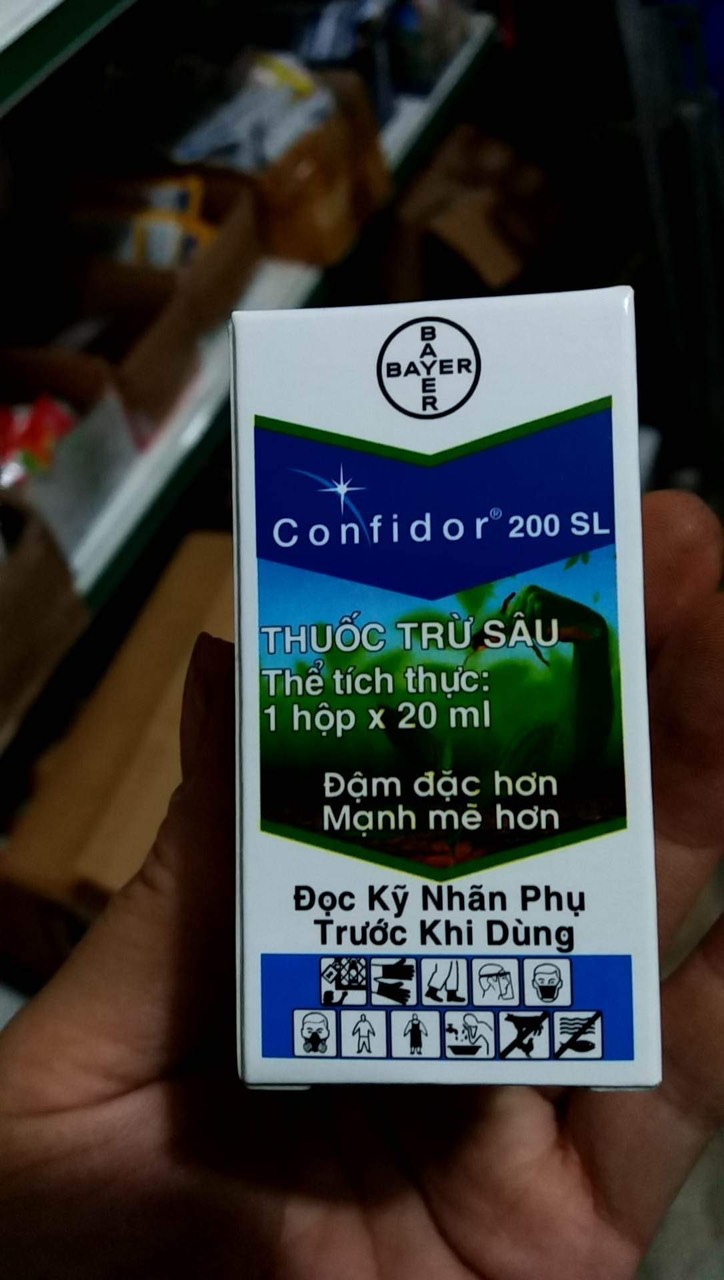 sản phẩm chống sâu, rầy confidor