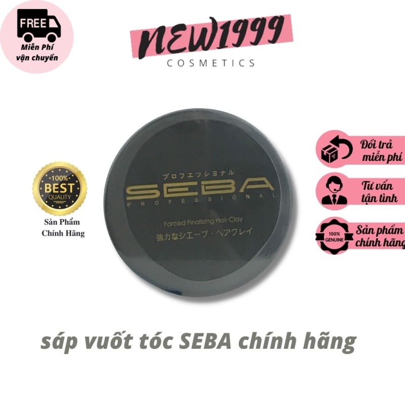 Sáp vuốt tóc nam tạo kiểu SEBA chính hãng nhà NEW1999 siêu giữ nếp