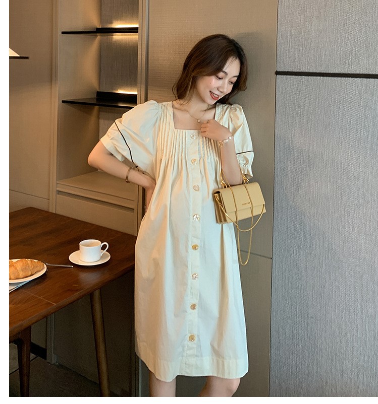 Váy Bầu Đầm Bầu Suông Lịch Sự A2151