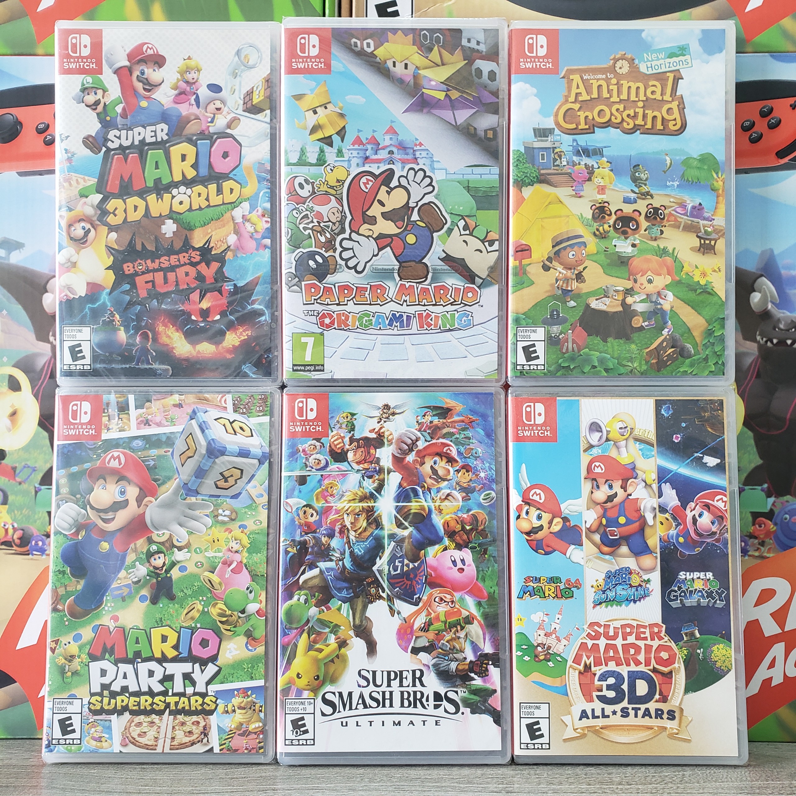 [HCM]Băng Game Nintendo Switch Mới Nguyên Seal - KCD