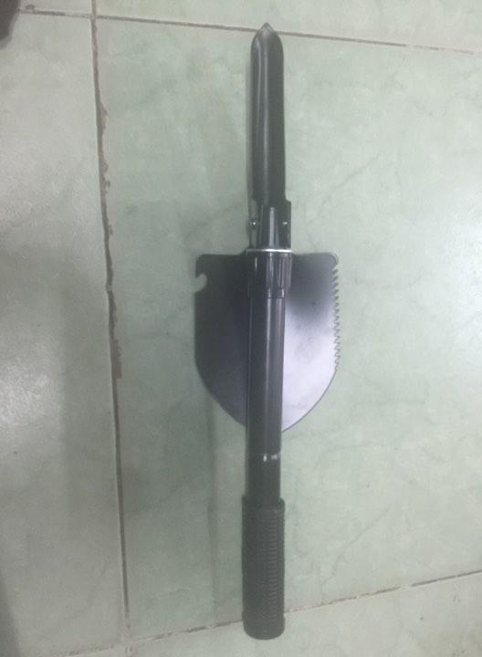 [HCM]Xẻng cuốc du lịch đa năng 5 in 1