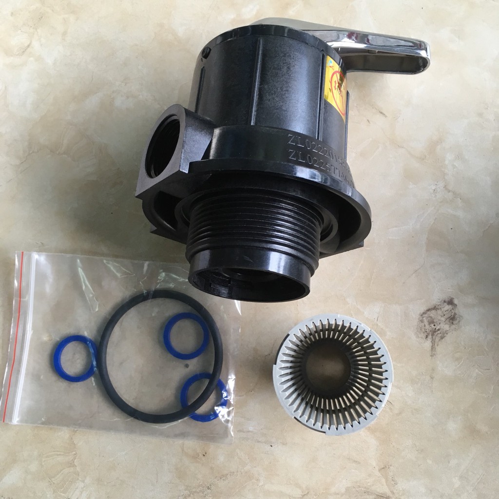 Van 3 ngã phi 27 dùng cho cột composite lọc nước thô đầu nguồn