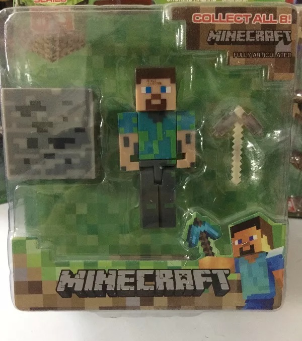 [HCM]Mô hình nhân vật steve đào than Mine craft