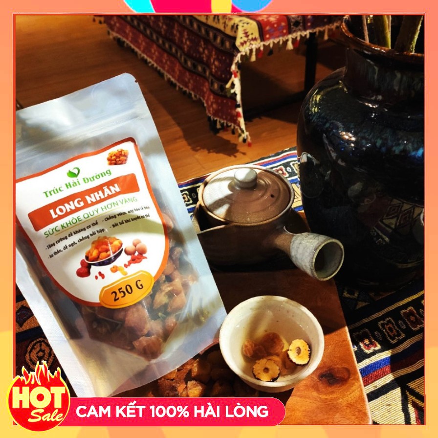 [HÀNG CAO CẤP] Long Nhãn Sấy Dẻo Hưng Yên Loại Thượng Hạng 250g