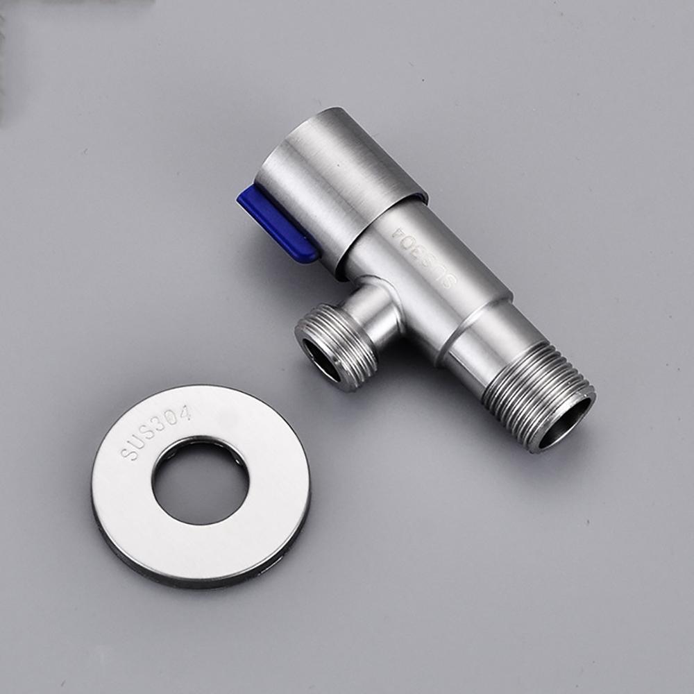 Van khóa nước inox 304 màu xanh,đỏ ½ inch