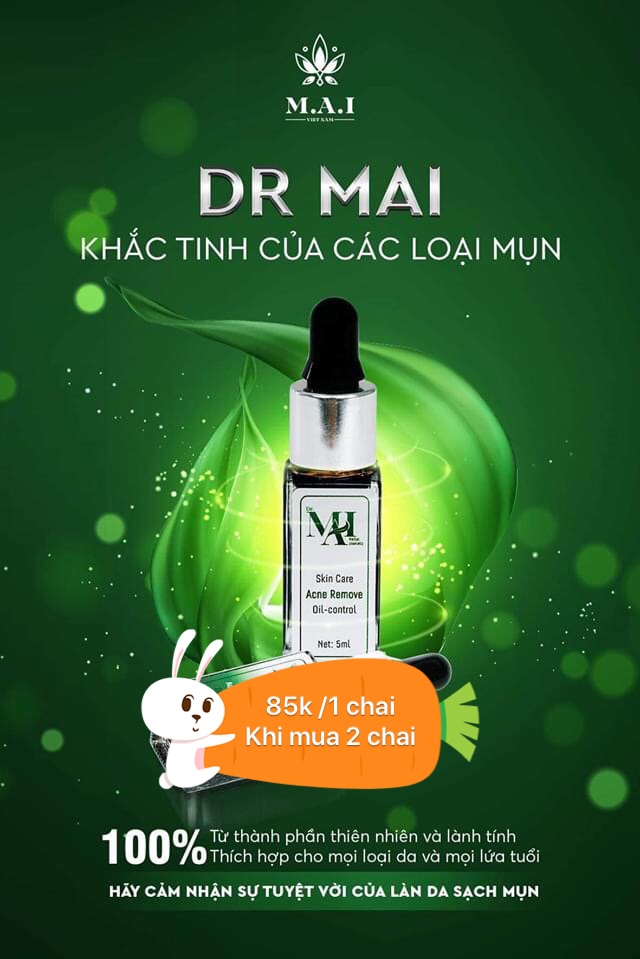 [HCM]DR MAI MIX 5ml + kt cao cấp blook