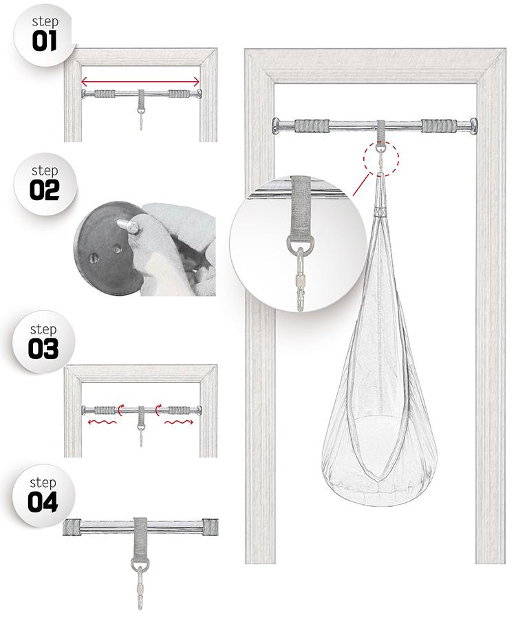 Xà đơn gắn cửa treo tường đa năng 60-100cm , 80 - 130cm loại dày -Thanh tập xà đơn treo tường gắn cửa nhiều cỡ từ 62-150 tùy chỉnh phù hợp tập gym tại nhà tăng cơ bắp