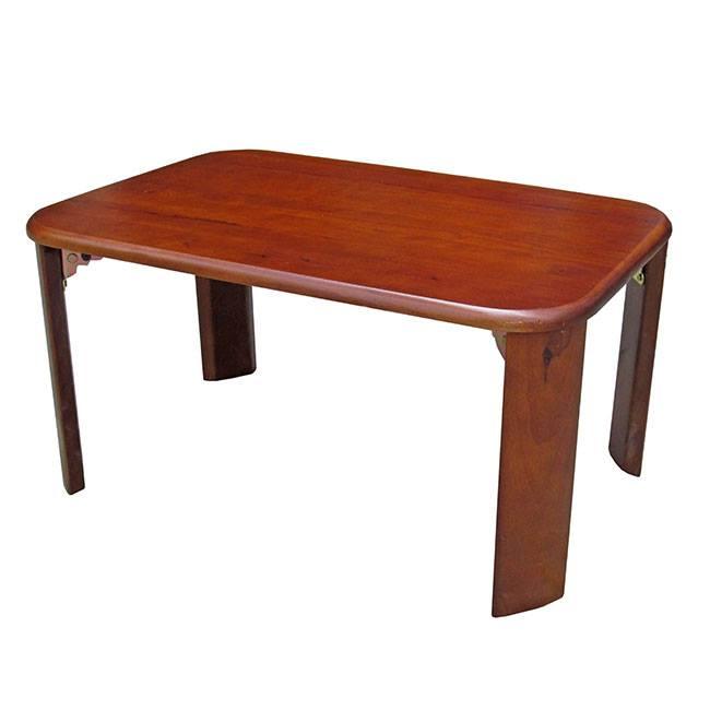 Bàn Xếp Gọn Gỗ Cao Su BM 40 x 60 (Nâu)