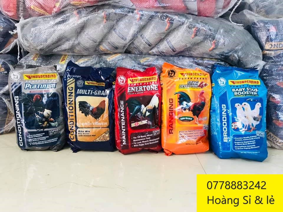[HCM]Ngũ cốc Multi Grain dành cho gà đá (1kg) - Pet Food Store.