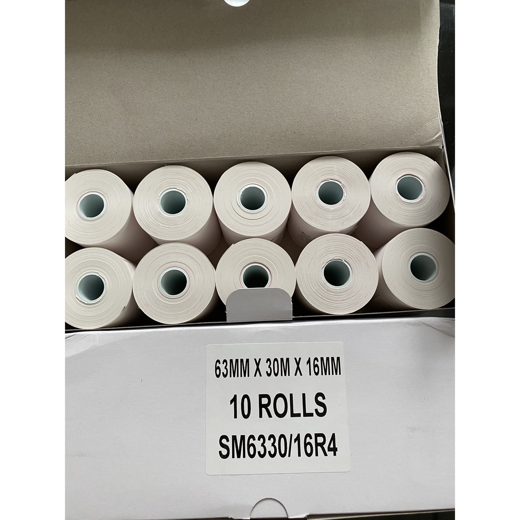 Giấy điện tim 63x30m, giấy đo điện tim, giấy in điện tim