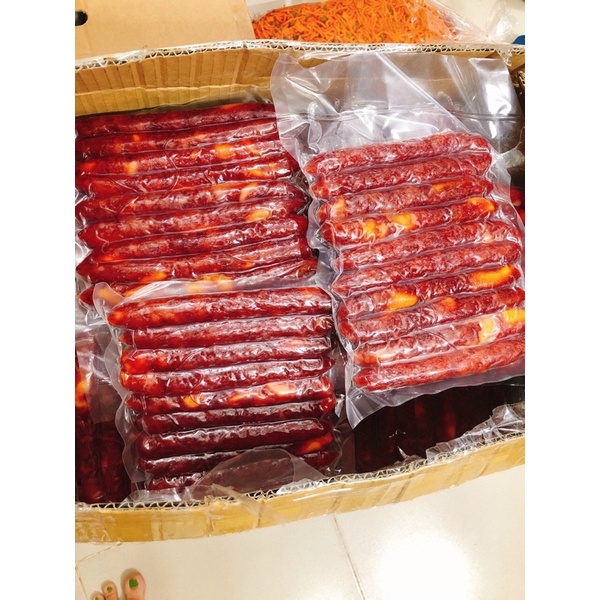 Salted Egg Shrimp Sausage 500g Bag
