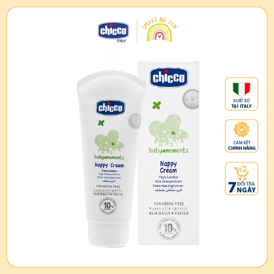 Kem chống hăm Chicco 3 tác động 0M+ 100ml