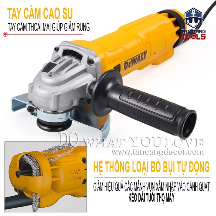 Máy Mài Góc 100 mm DeWalt DWE8300S-B1 1010W