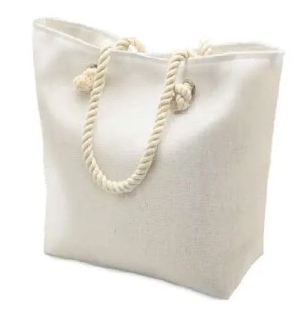 Túi xách Nhật Canvas Shopping Bag CN Trắng