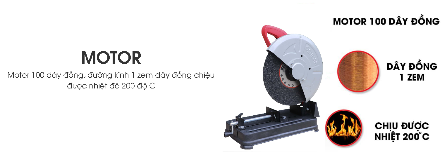 Máy Cắt Sắt 2000W Oshima OS-2000