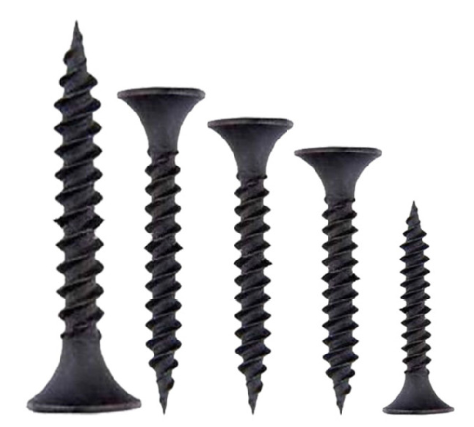 Túi 100 gram vít gỗ đen các loại kích thước (Tự chọn)