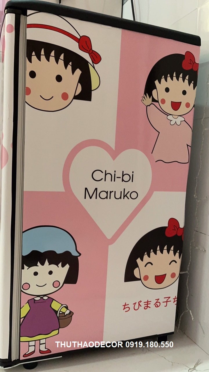[HCM]Decal Dán Tủ Lạnh CHIBI MARUKO - THUTHAODECOR