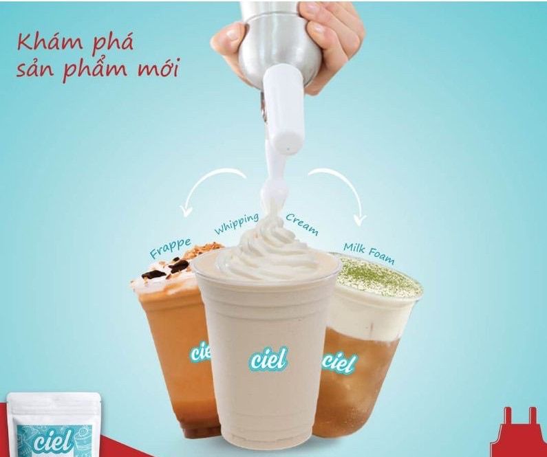 Combo 2 Túi Bột Whipping Cream Ciel 500g