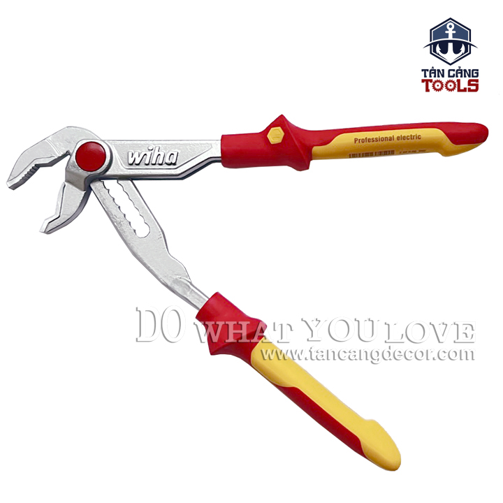 Kìm Mỏ Quạ Cách Điện 1000V 250 mm Wiha 37450