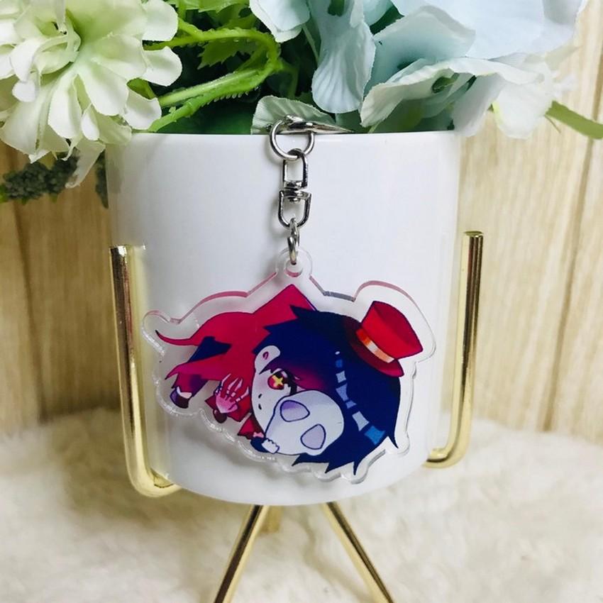( Mica trong ) Móc khóa Identity V Nhân cách thứ năm ver treo người quà tặng xinh xắn dễ thương anime chibi