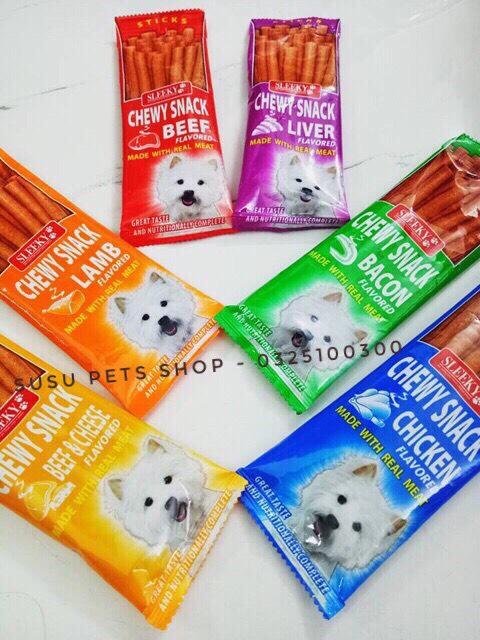 Bánh xương mềm Sleeky Chewy Snack