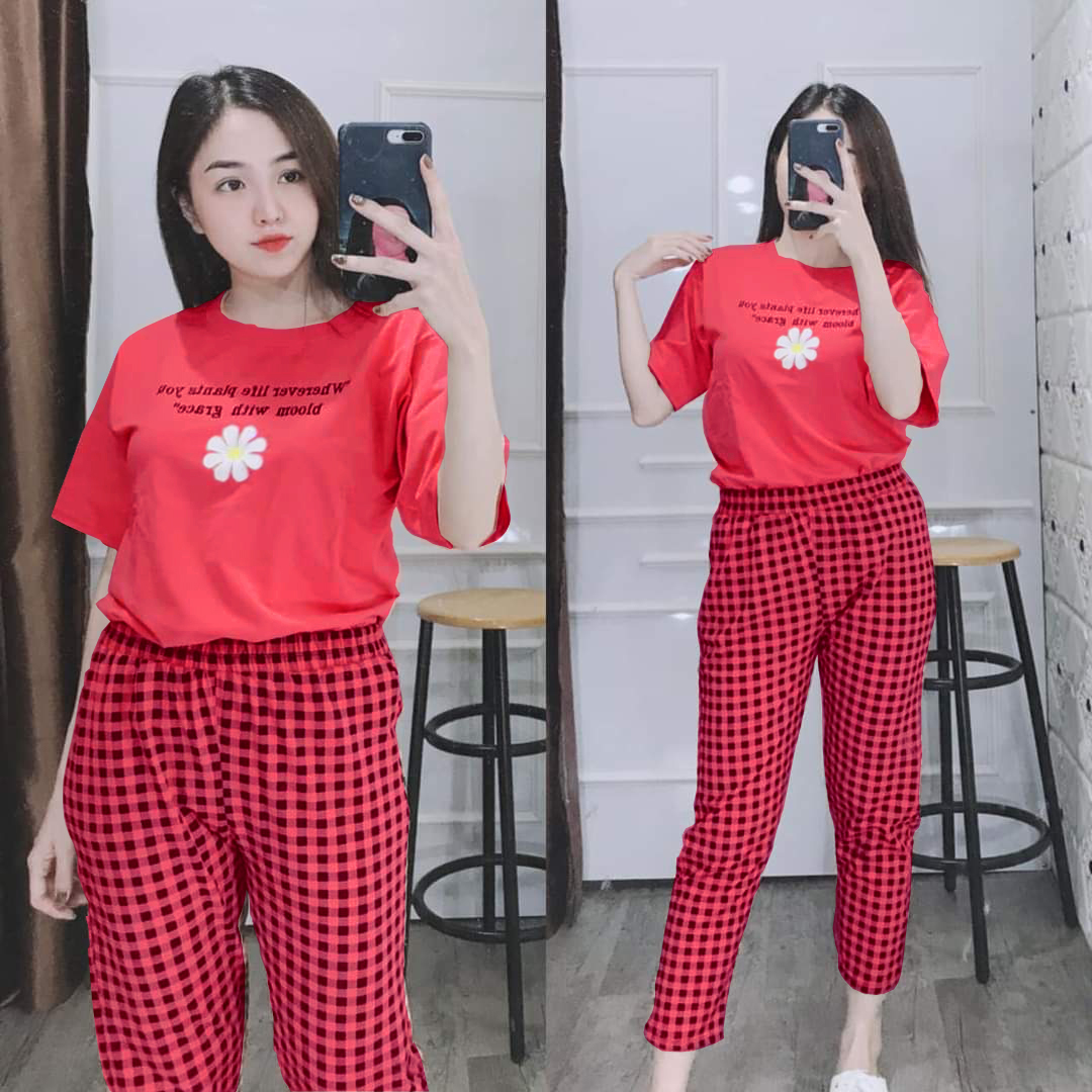 ĐỒ BỘ THUN COTTON THÁI LOẠI 1 (35-72KG) MÃ A396