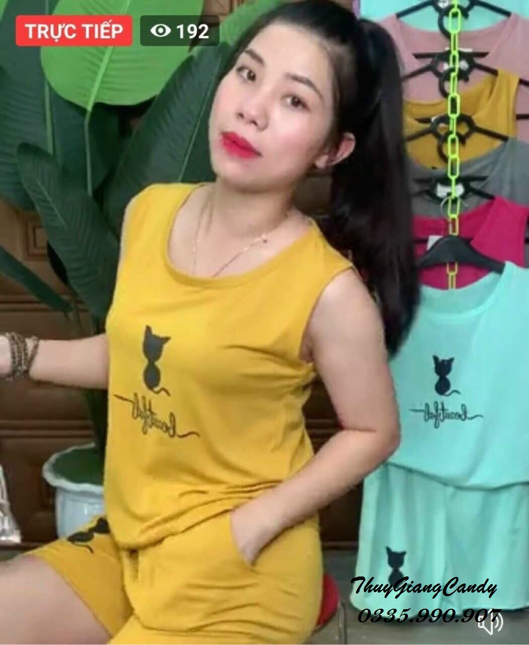Set thun cotton 4C ba lỗ nữ size từ 45 - 65kg ( Ảnh Thật)