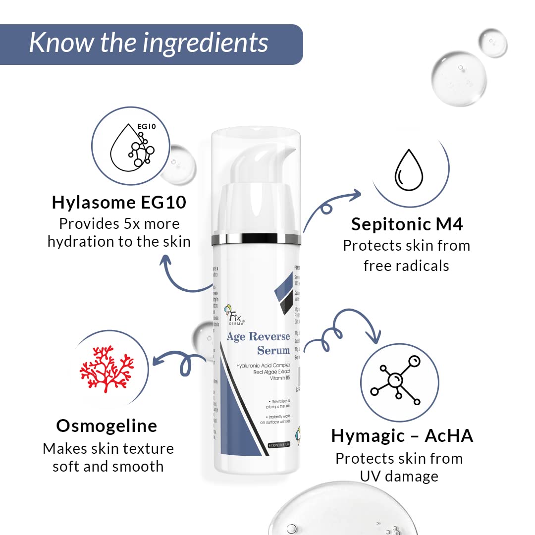 Serum giảm nếp nhăn Fixderma Age Reverse Serum 30ml