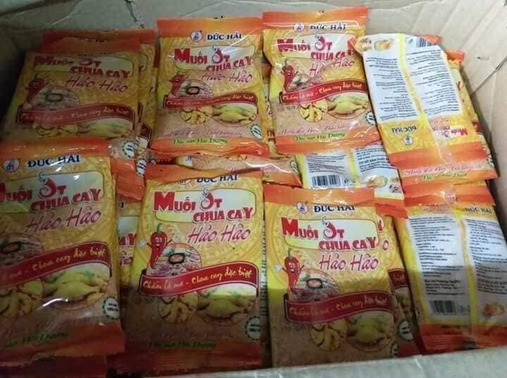 SỈ 1 KG MUỐI CHUA CAY HẢO HẢO ĐỨC HẢI