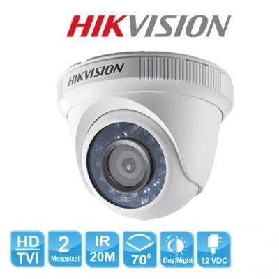 Camera HDTVI 2MP Dome Hikvision DS-2CE56D0T-IRP(C)