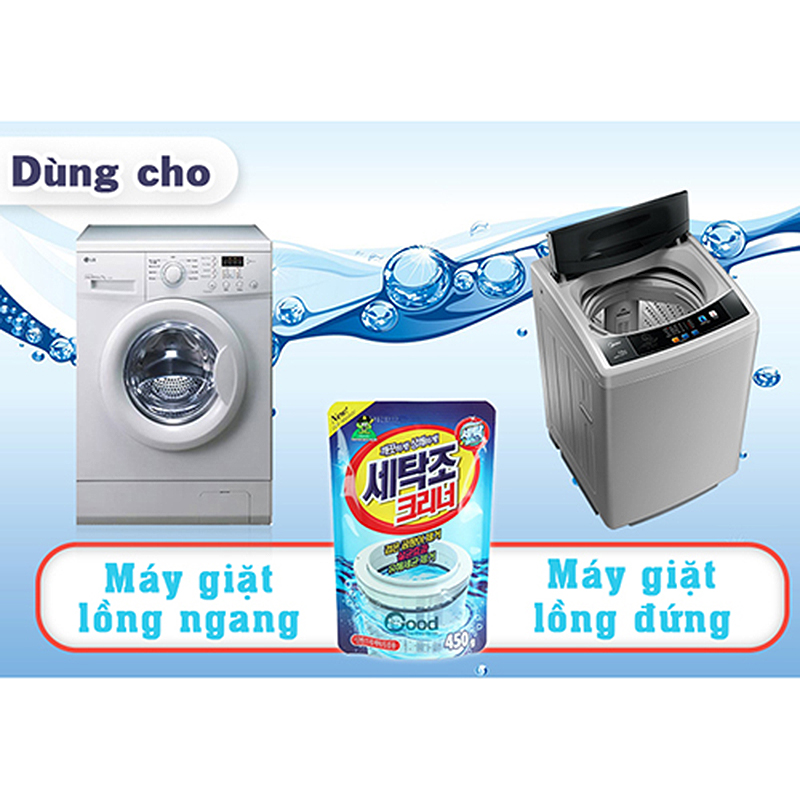 [HCM]Bột tẩy lồng máy giặt 450G