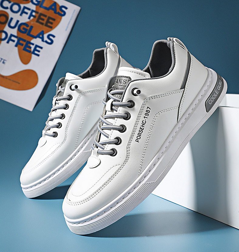 Giày nam, giày sneaker nam đế khâu bền chắc phối đồ dễ, trẻ trung thời trang Minh Hà Shoes SP - 1987