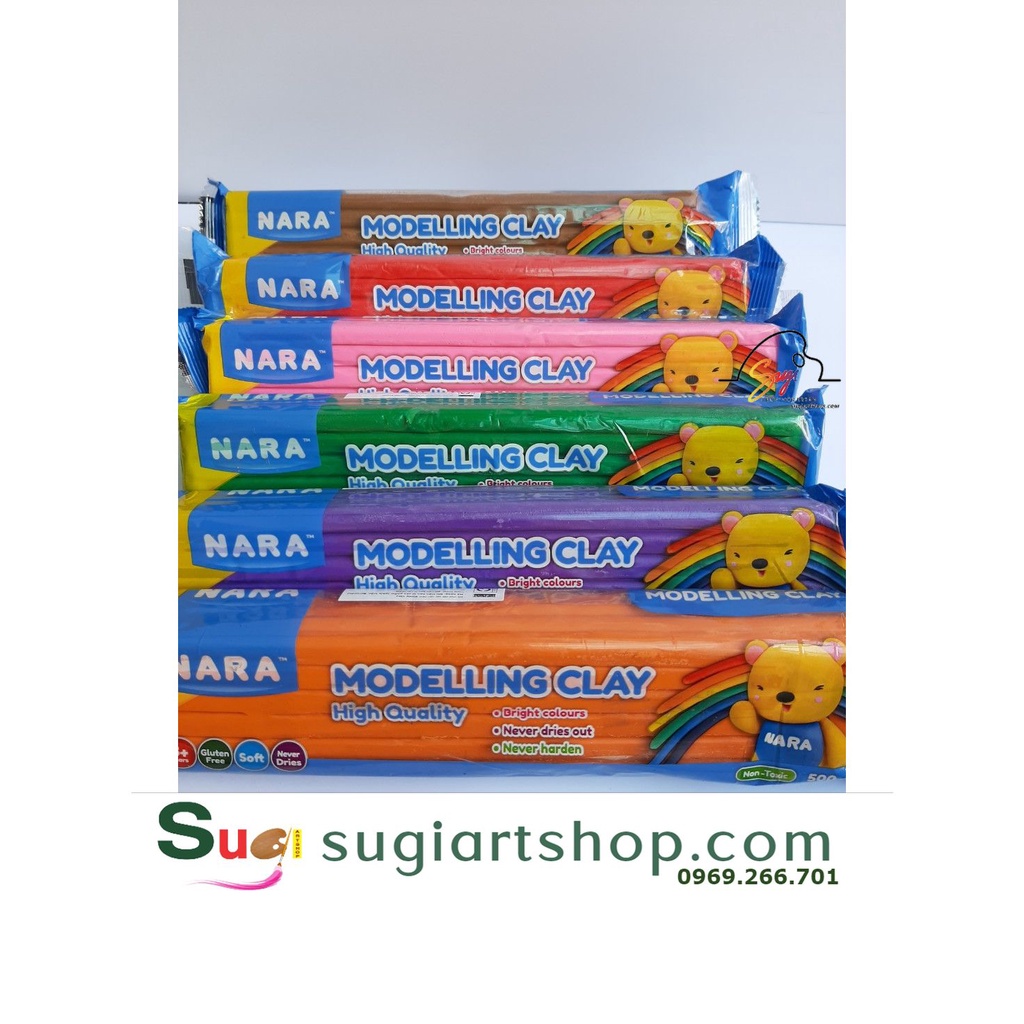 Đất Sét Nara 500g , Đất nặn Kiddy Nara 500g,  SPO5001