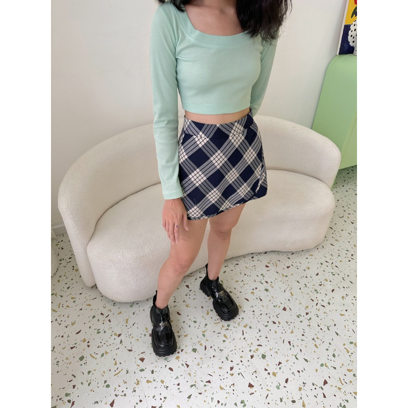 Váy quần kiểu tà đắp “ MIDI SHORT “ By Gum Tailor