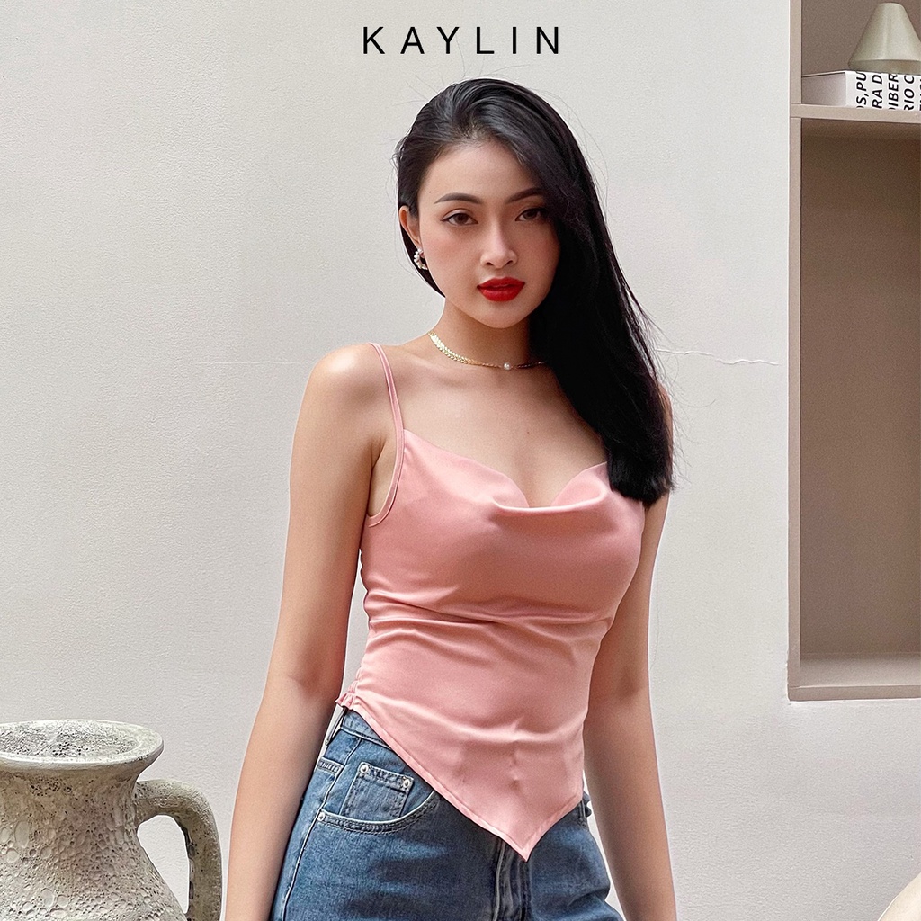 Áo Yếm Hai Dây Vải Lụa Cao Cấp N1667 - KAYLIN