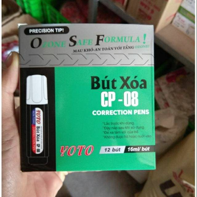 12 chiếc bút xóa cp 08