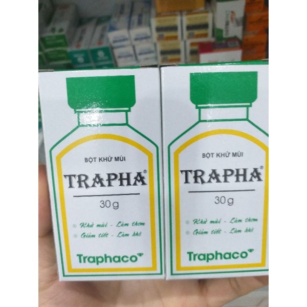 [HCM]Bột khử mùi TRAPHA nhập khẩu