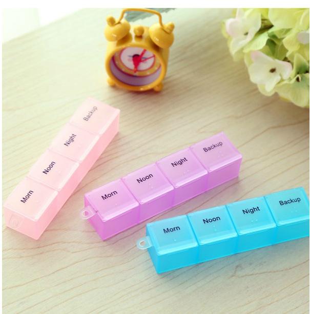 7 days afternoon utility pill box