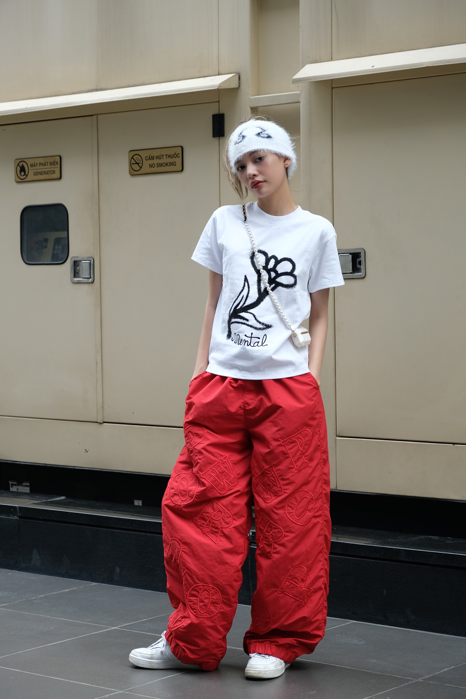 Áo Thun Nữ Baby Tee In Hoa MENTAL®️