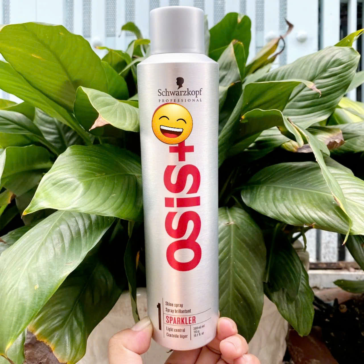 Keo Xịt Bóng tóc Osis 1 + Sparkler 300ml (Hàng Nhập Đức).