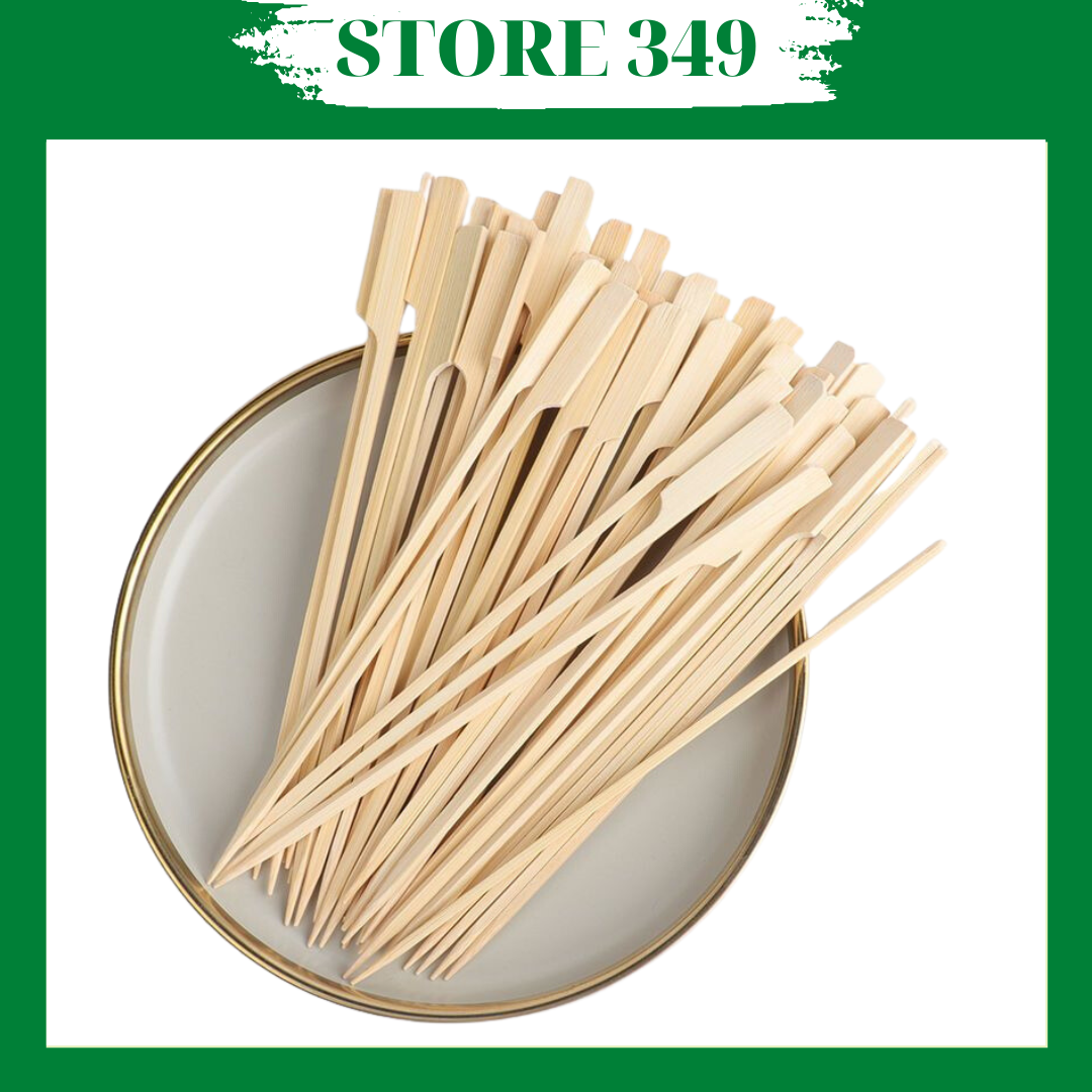 Cây Xiên Gỗ 20cm – 50 Cây Không Mắc Tre