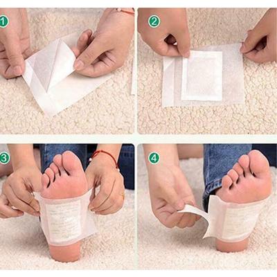 Hộp 20 miếng dán chân thải độc Kinoki hàng Nhật Bản ( 20 miếng / 1 hộp )