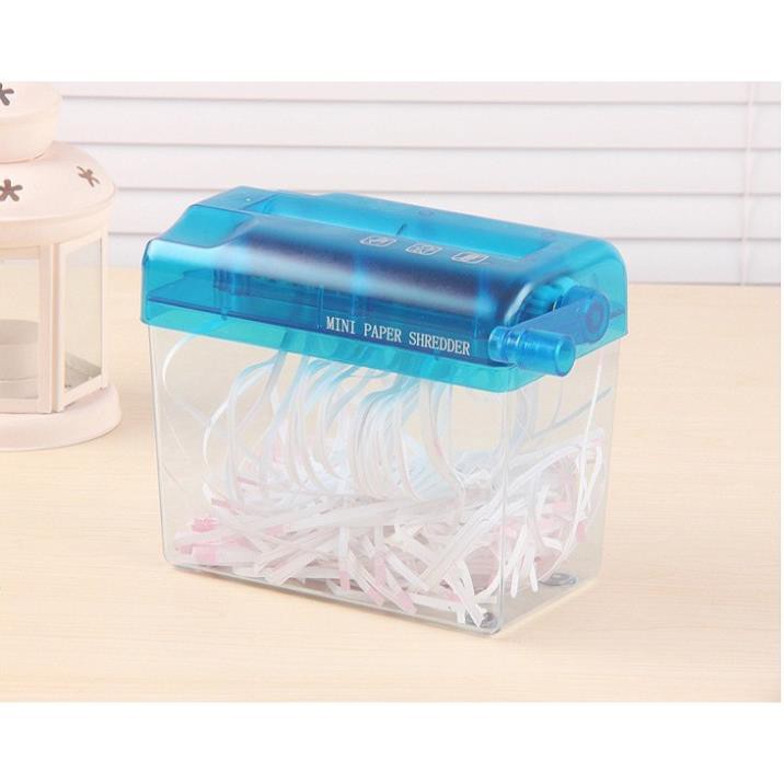 MÁY CẮT HỦY GIẤY MINI văn phòng nhanh gọn