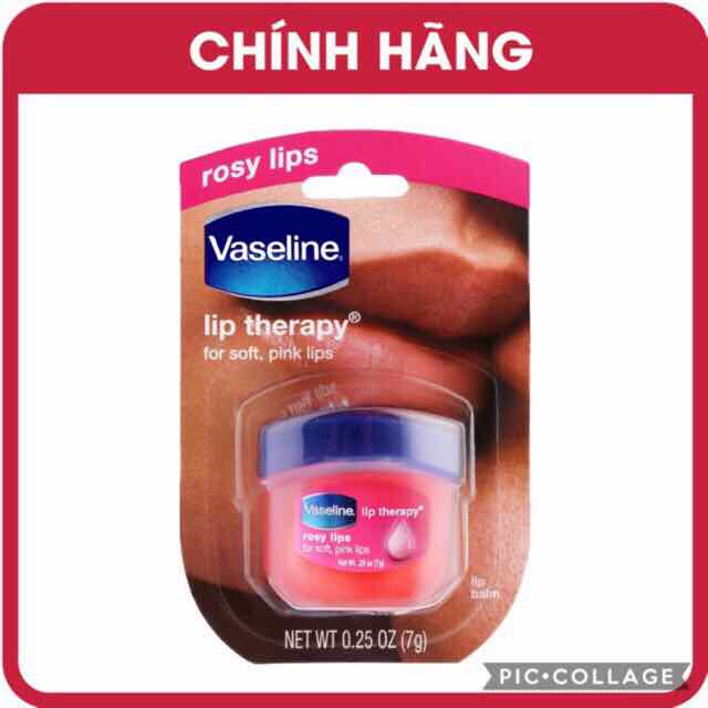 [HCM]Son Dưỡng Môi Vaseline Lip Therapy 7g của mỹ