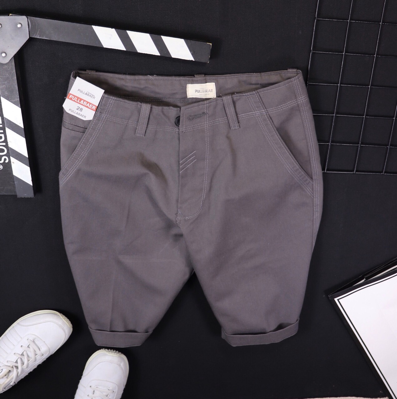 Quần short kaki nam chất kaki đẹp mềm