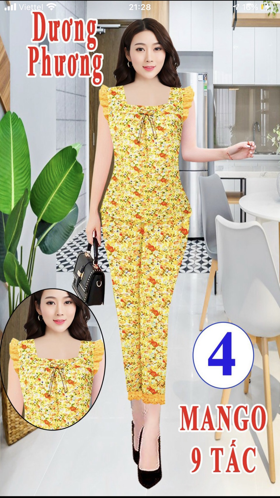 ĐỒ BỘ PIJANA 9 TẤT CHẤT VẢI MANGO LỤA CỰC MỀM MỊN MÁT (CÓ SAI ĐẠI CỒ 40-85KG)