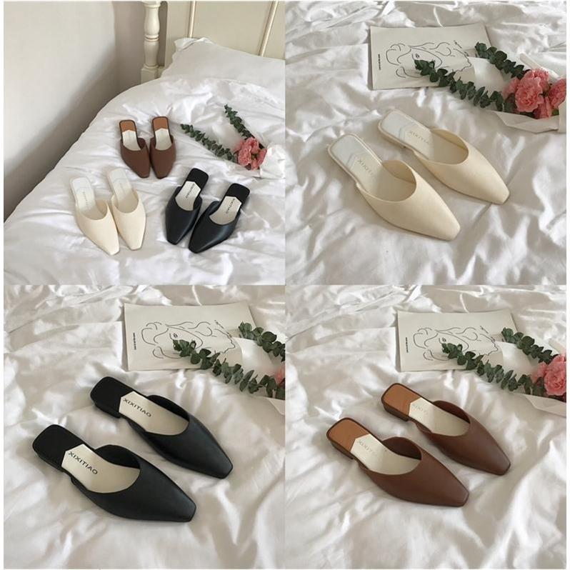 Dép mules nữ thời trang gcg27  hap2116
