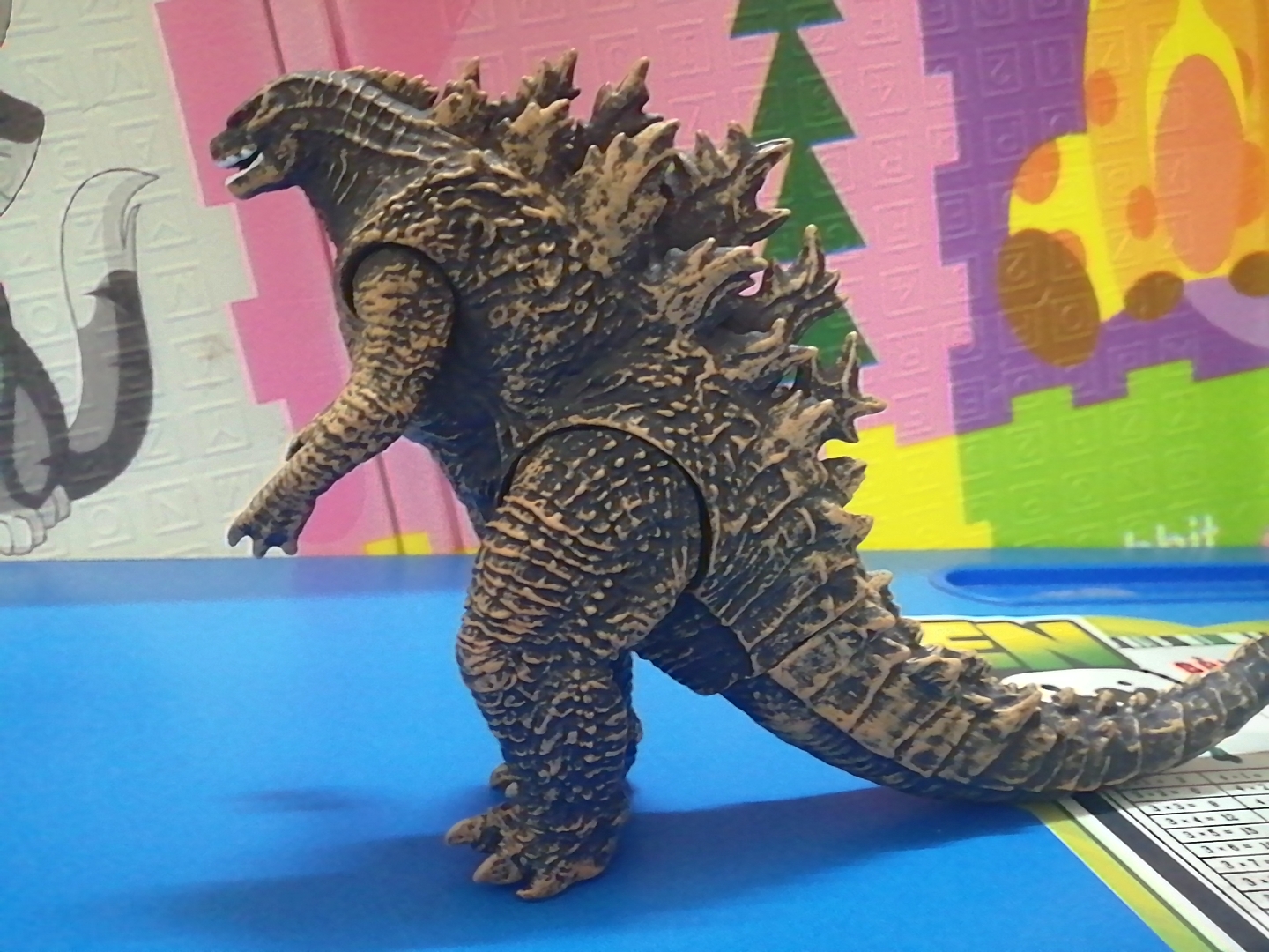 Mô hình Godzilla 2019 ( màu nâu ) 30x15 cm ( King of the Monsters - MonsterVerse )