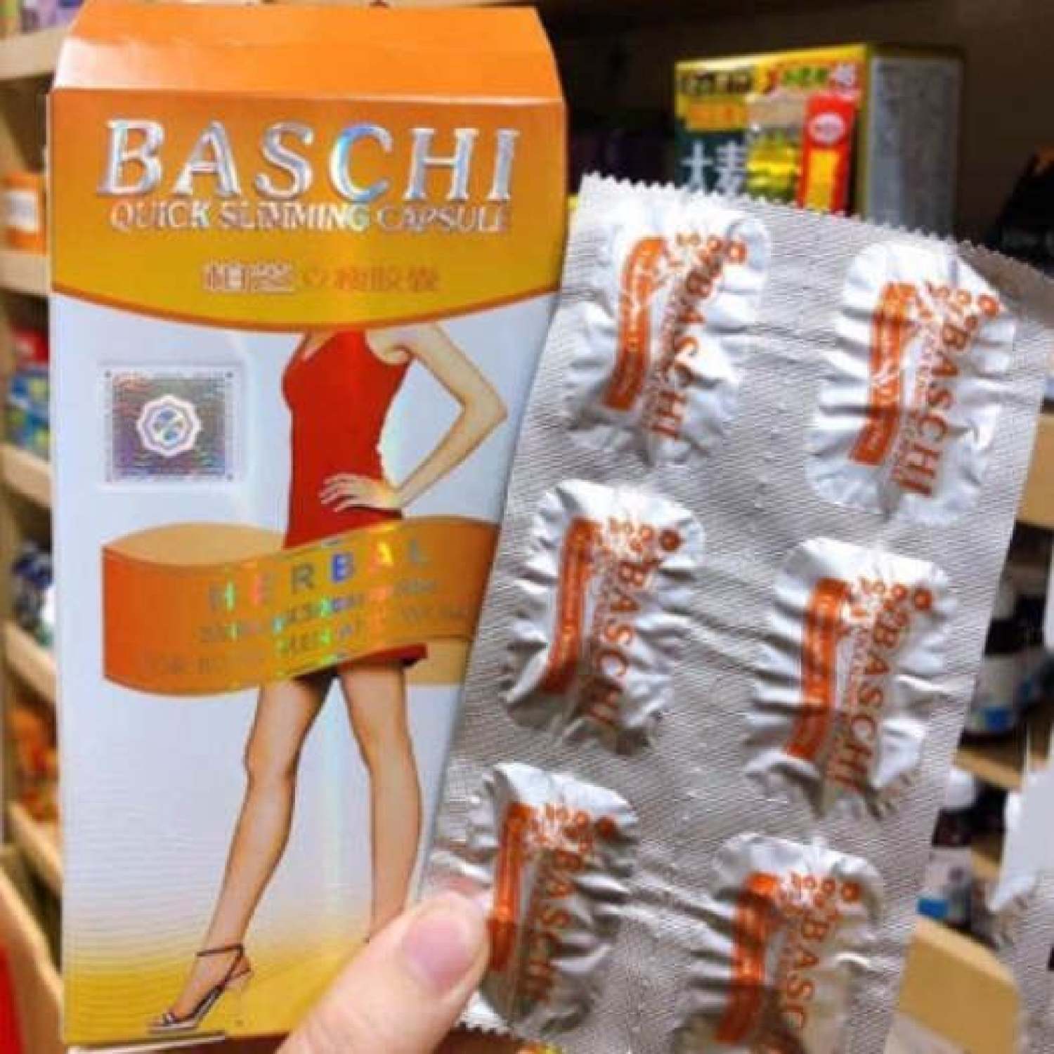 (HCMBT)giảm cân Baschi cam vĩ 30 viên thá¡