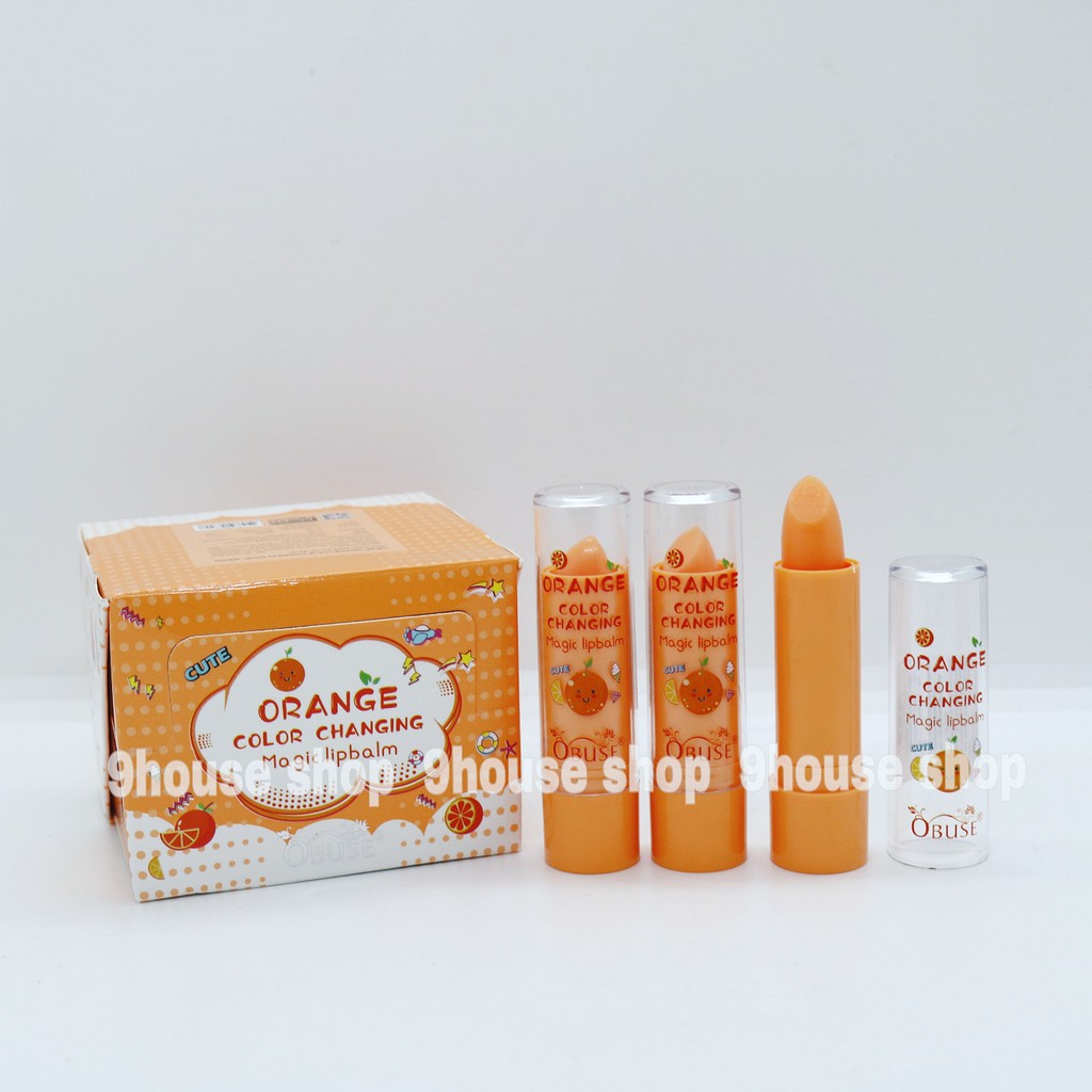 01 Son Dưỡng Môi Đổi Màu OBUSE Magic Lipbalm Thailand